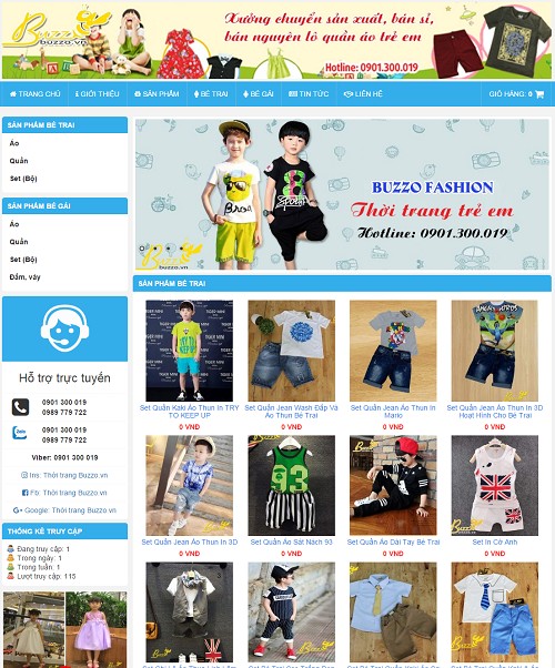 thiet ke website ban hang mau 6