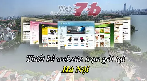 Thiết kế web trọn gói giá rẻ Hà Nội