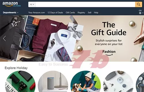 Amazon là website hàng đầu thế giới về bán hàng trực tuyến