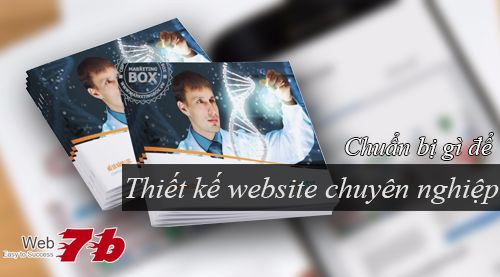 Khách hàng cần chuẩn bị gì khi thiết kế web